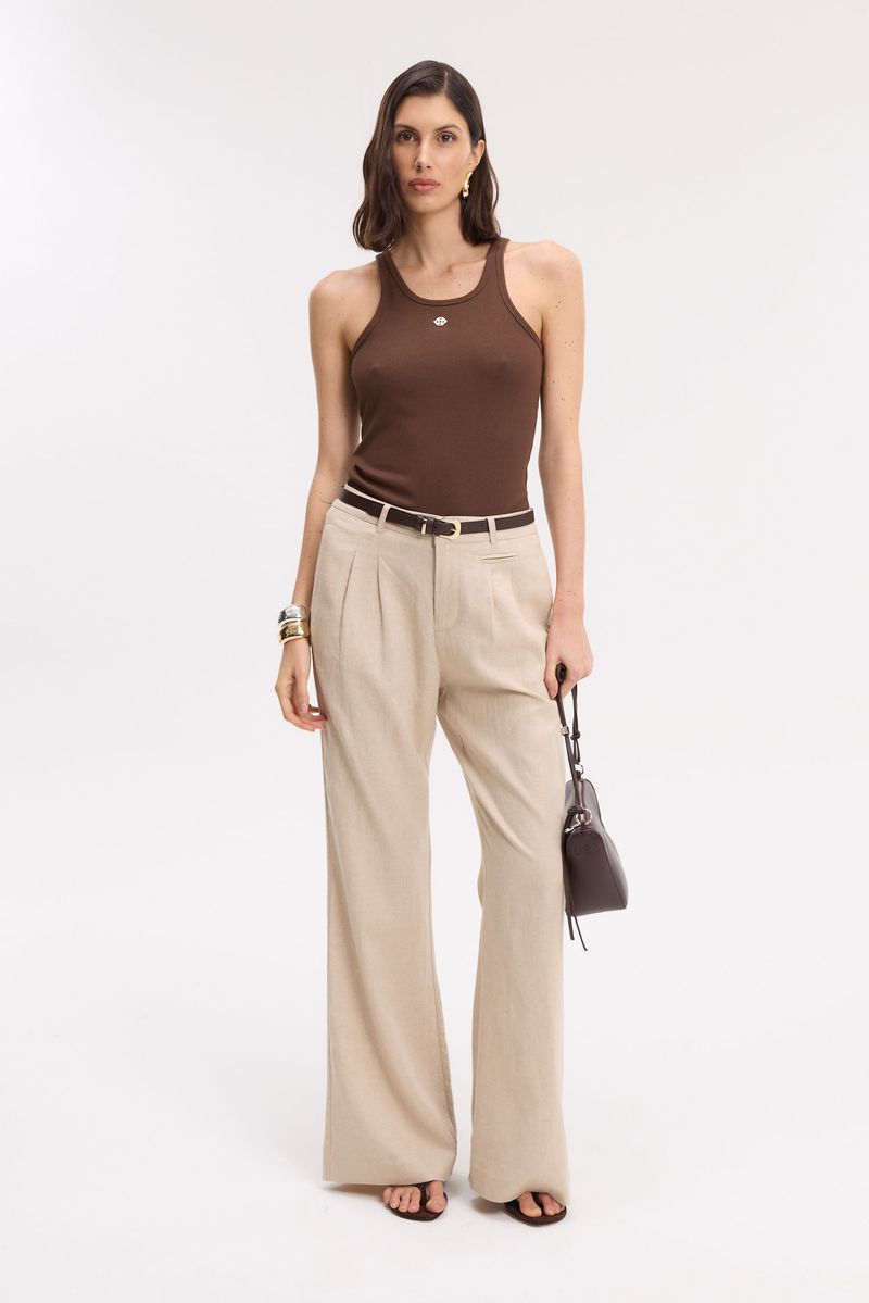 MUSCULOSA RIBBED LUREX RITA