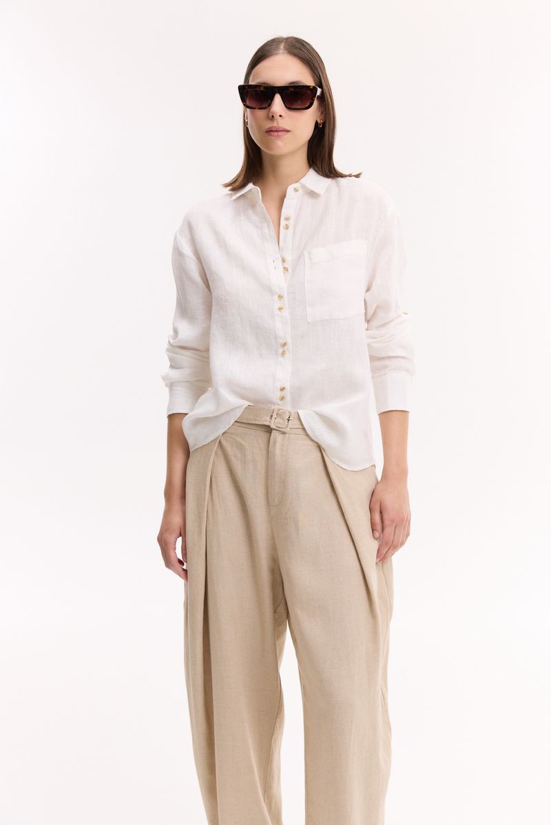 CAMISA BASIC LINO DAPHNE