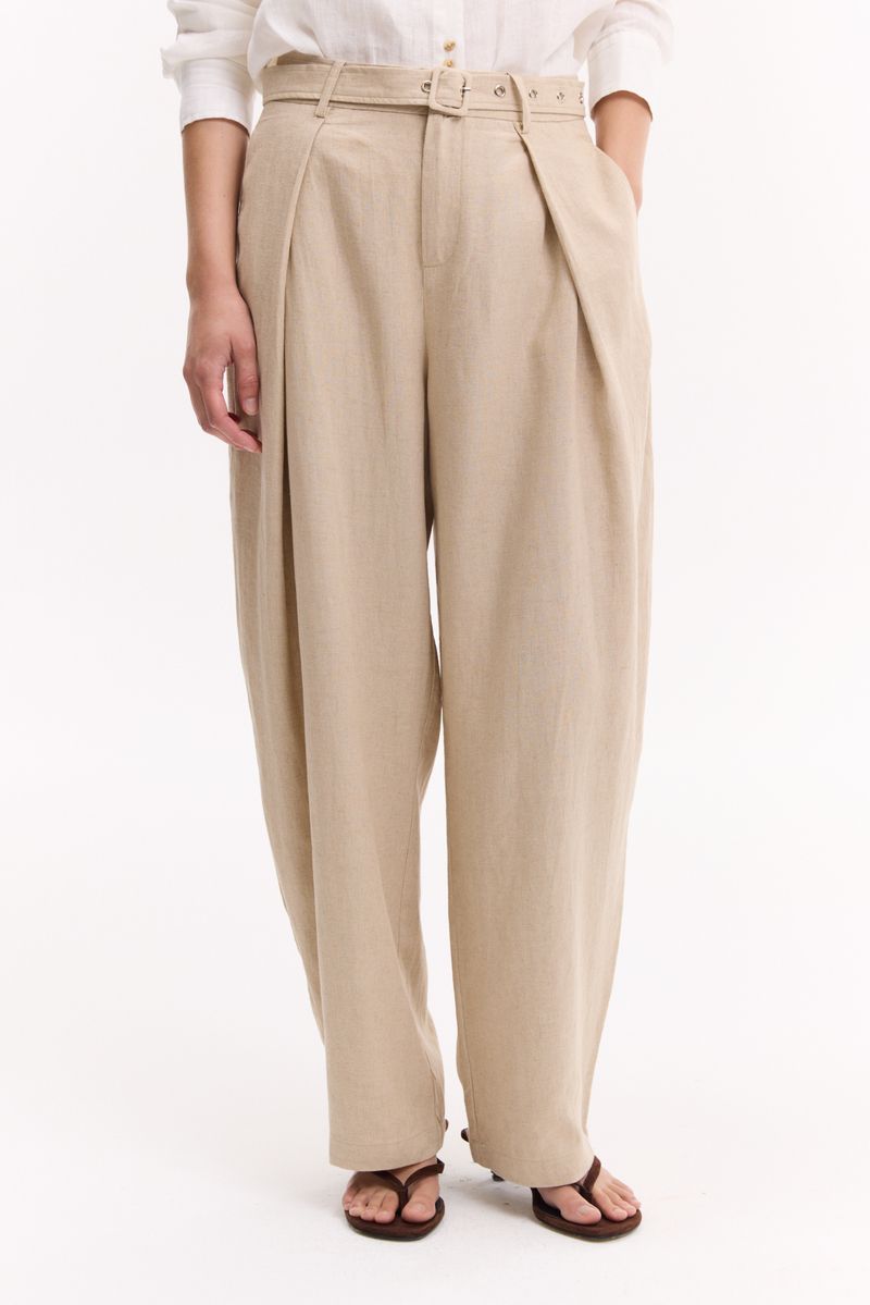 PANTALON LINO HAREM