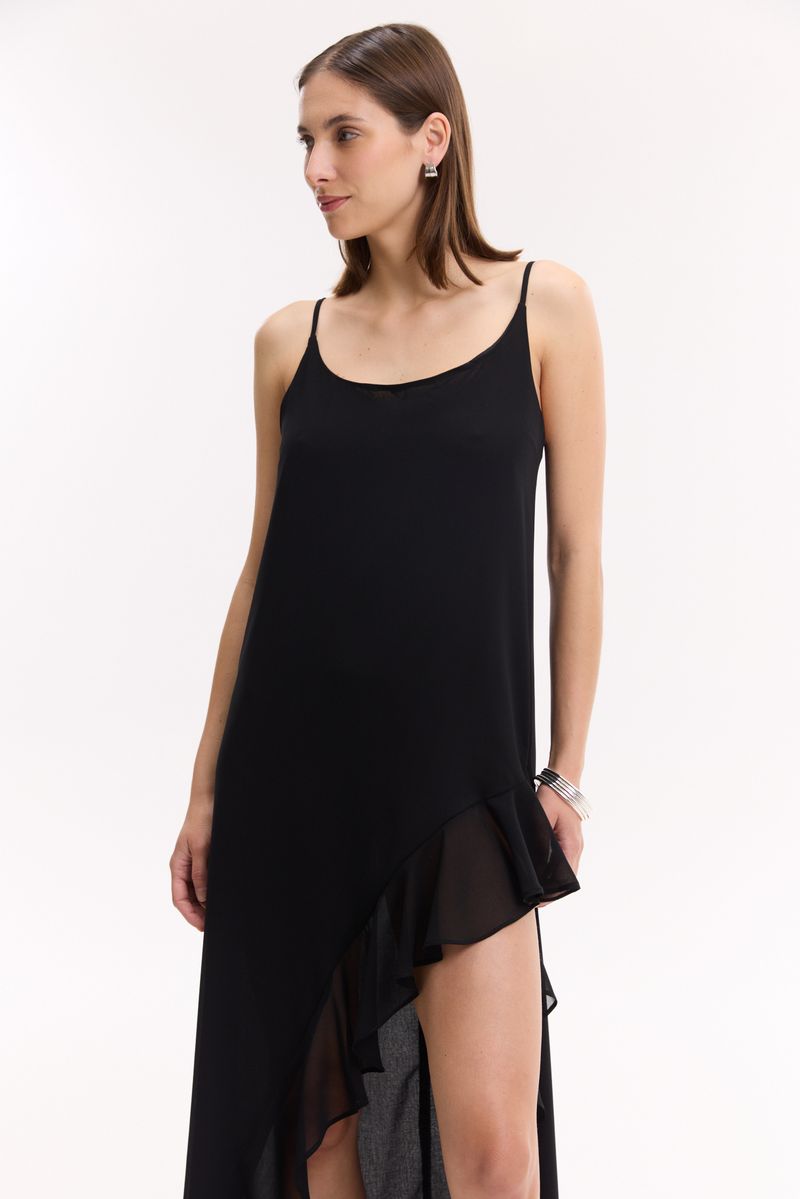 VESTIDO RUFFLES NOCHE