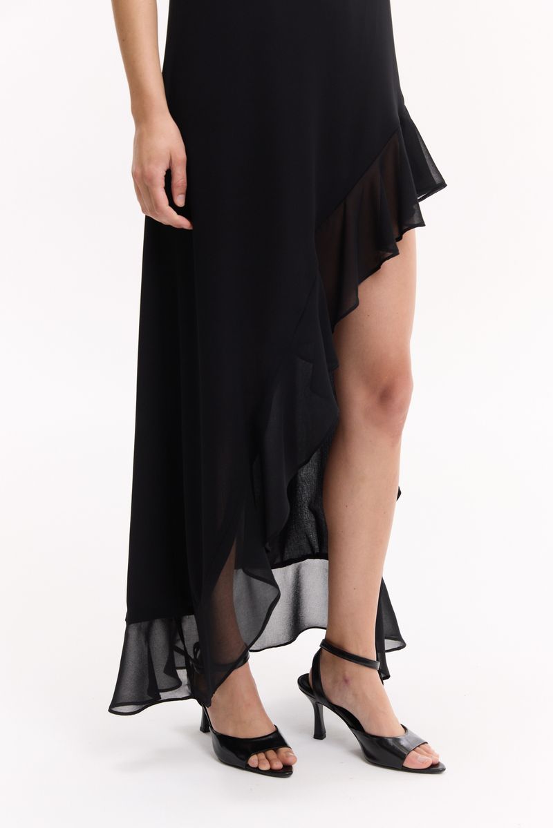 VESTIDO RUFFLES NOCHE