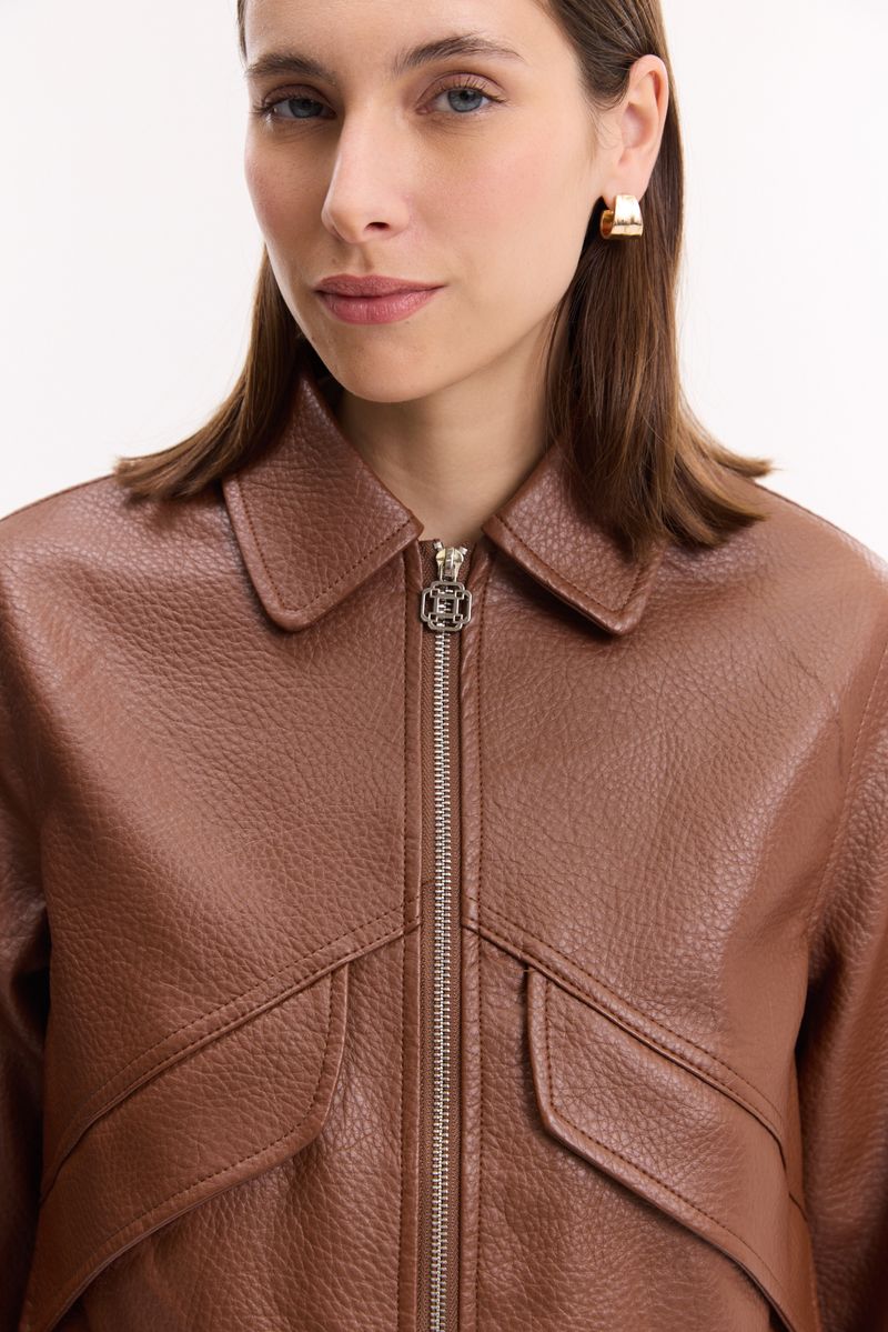 CAMPERA GRAINED LEATHER