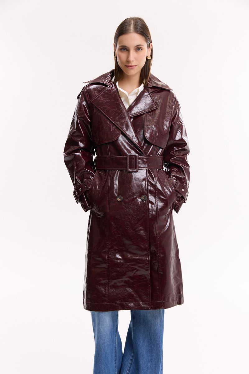 TRENCH CHAROL LONG