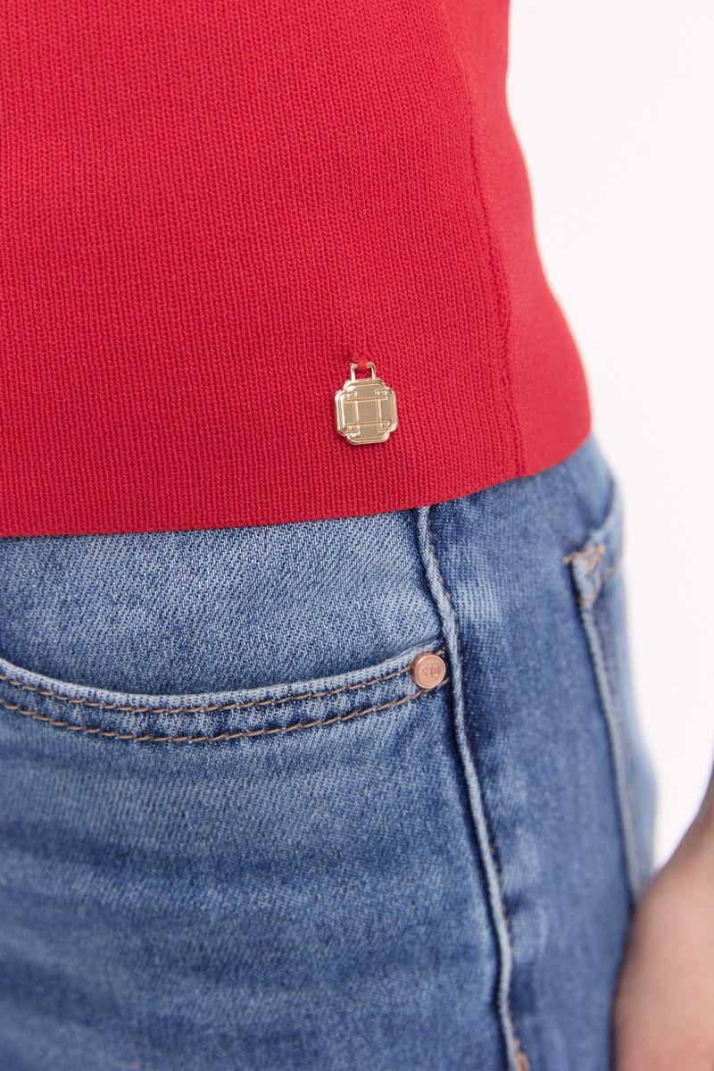 SWEATER TOP SQUARE NECK AMER