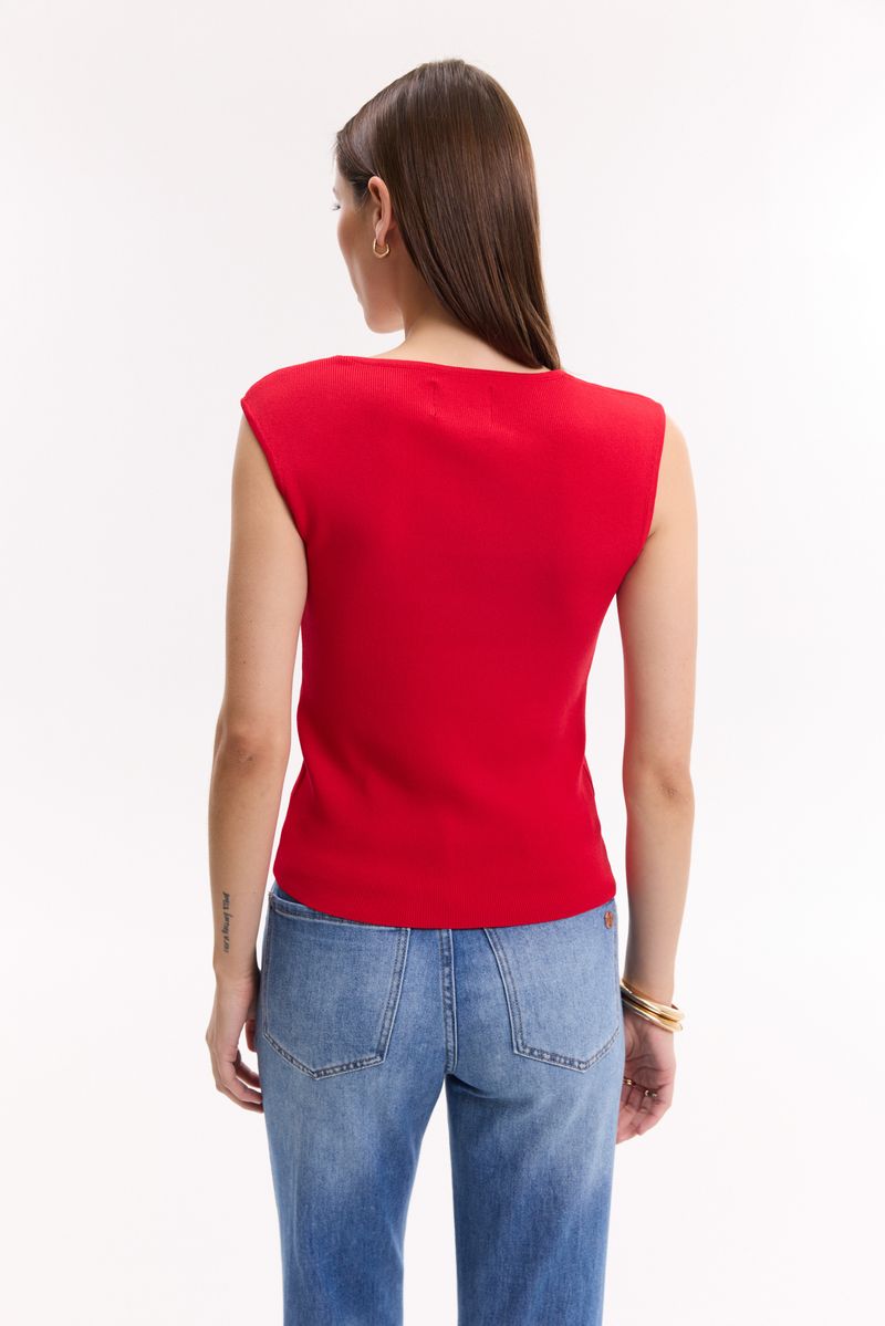 SWEATER TOP SQUARE NECK AMER