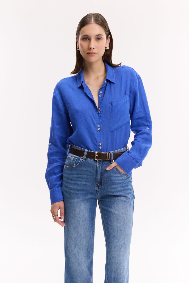 CAMISA BASIC LINO DAPHNE