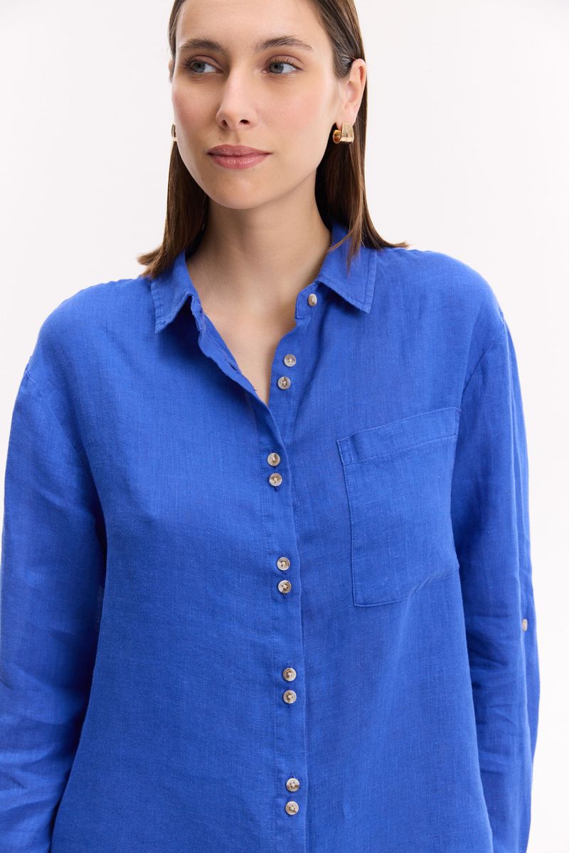CAMISA BASIC LINO DAPHNE