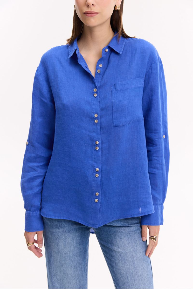 CAMISA BASIC LINO DAPHNE