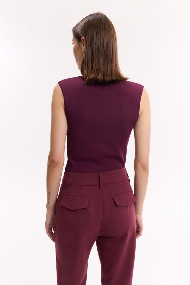 SWEATER TOP SQUARE NECK AMER